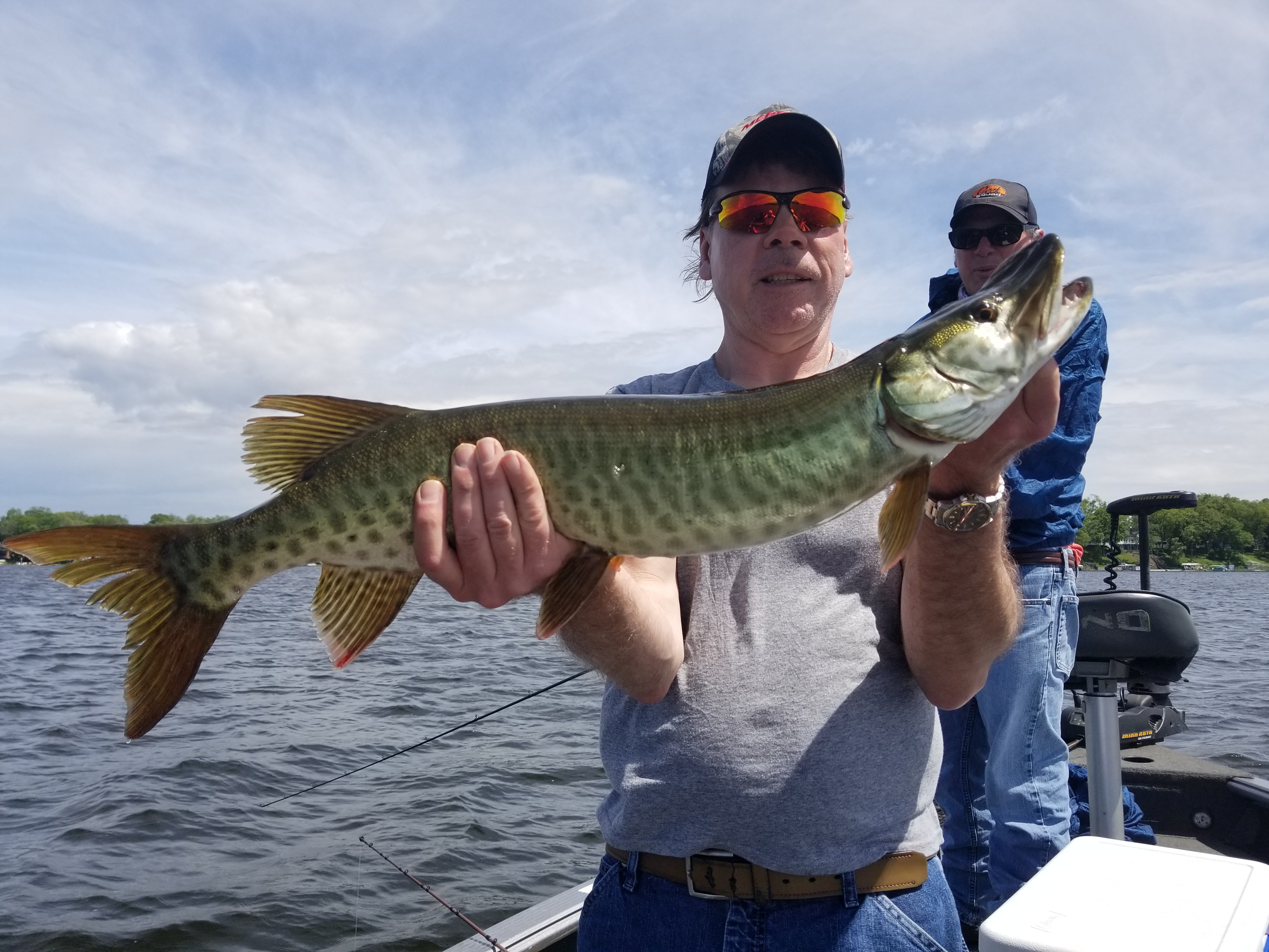 Indiana fishing Webster Lake Guide Service
