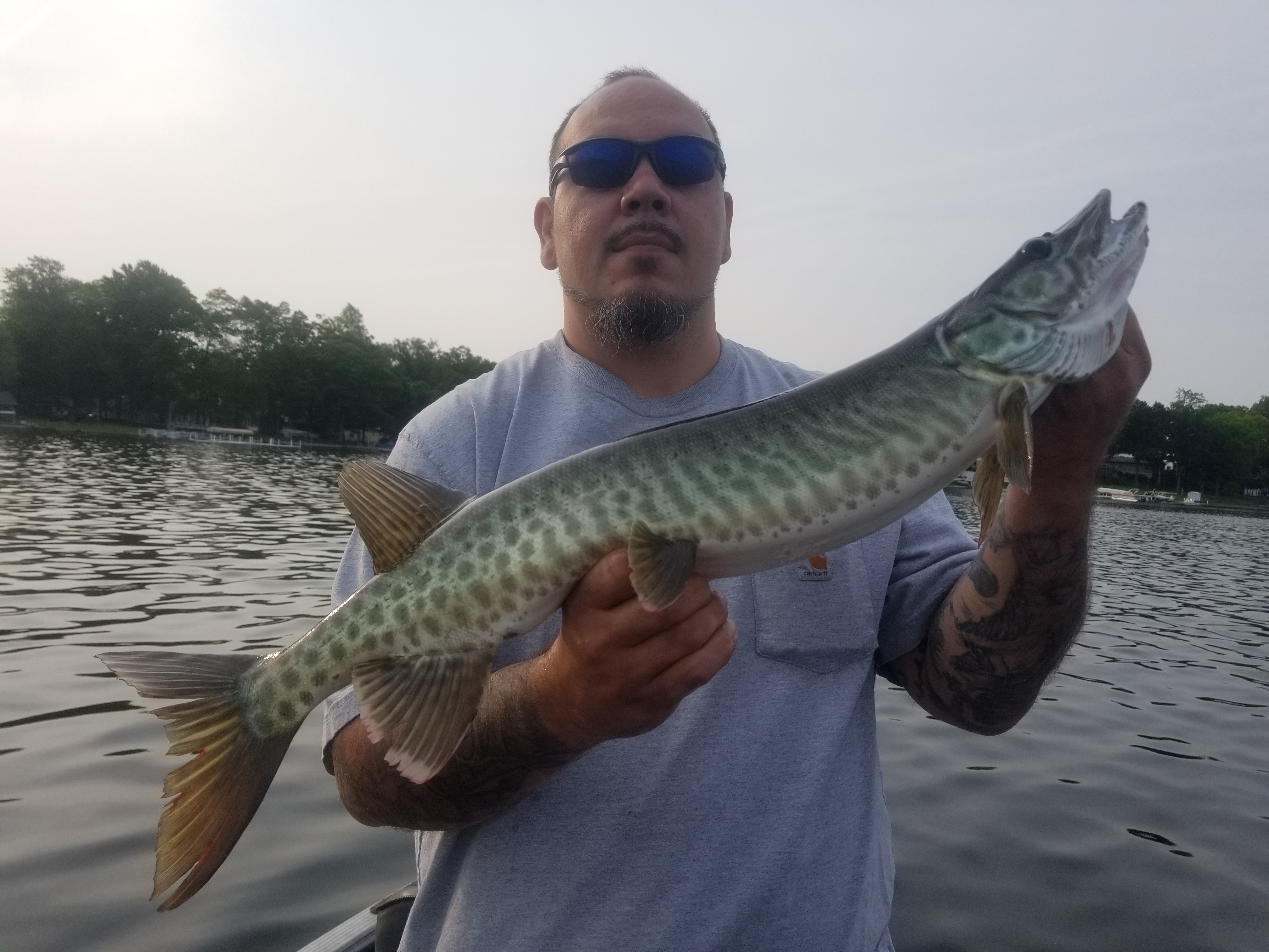 Indiana fishing Webster Lake Guide Service