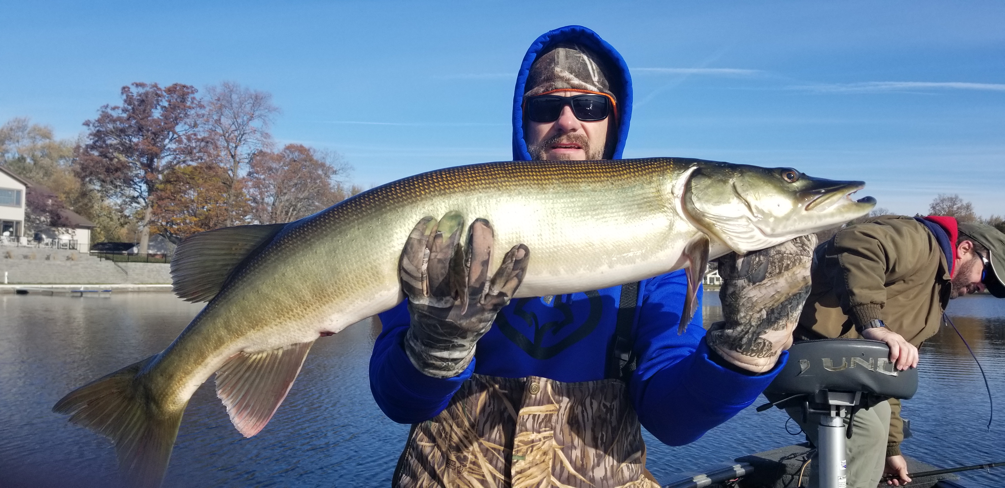 Indiana fishing Webster Lake Guide Service